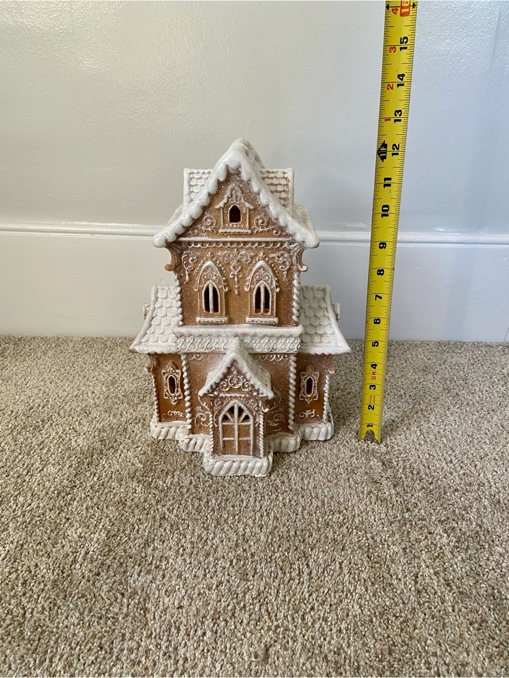 RAZ Imports Lighted LED Gingerbread House Christmas Village - Picture 12 of 15
